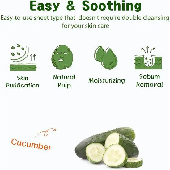 Purederm Cucumber Collagen Mask Cucumber