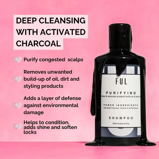 FUL CHARCOAL PURIFYING SHAMPOO 250ml