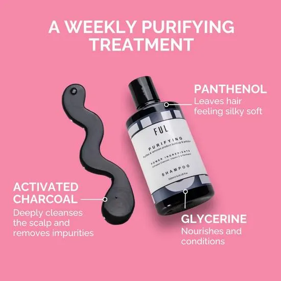 FUL CHARCOAL PURIFYING SHAMPOO 250ml