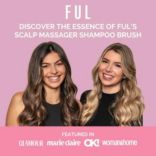 FUL SCALP MASSAGER SHAMPOO BRUSH