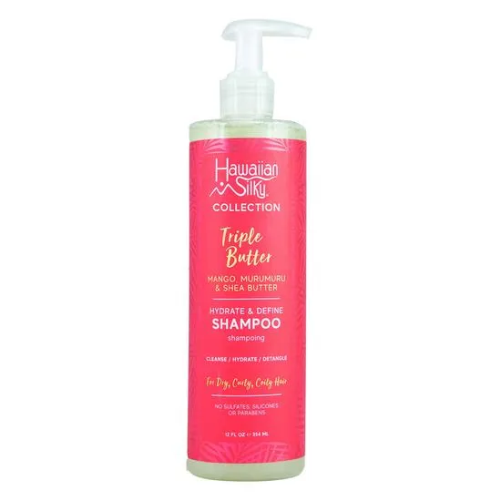 Hawaiian Silky Triple Butter Hydrate & Define Shampoo 354ml