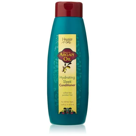 Hawaiian Silky Hydrating Sleek Argan Oil Conditioner 414ml