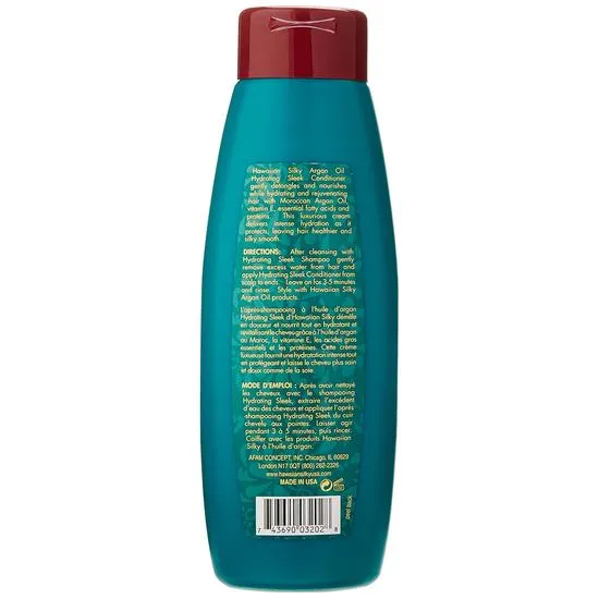 Hawaiian Silky Hydrating Sleek Argan Oil Conditioner 414ml
