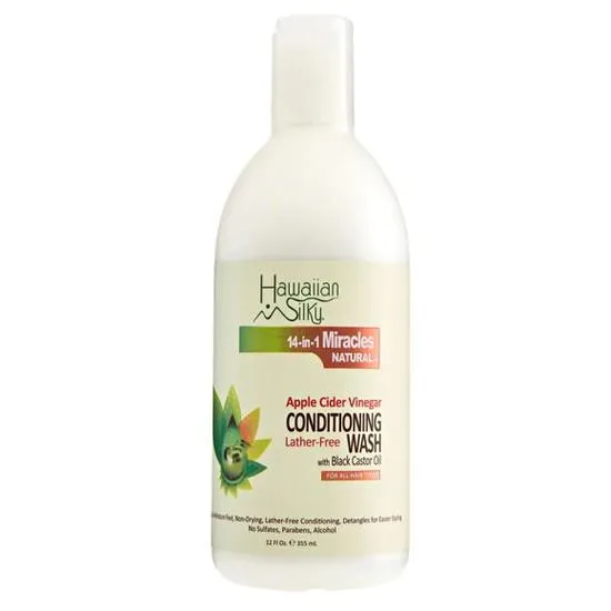 Hawaiian Silky Apple Cider Vinegar Conditioning Wash 355ml