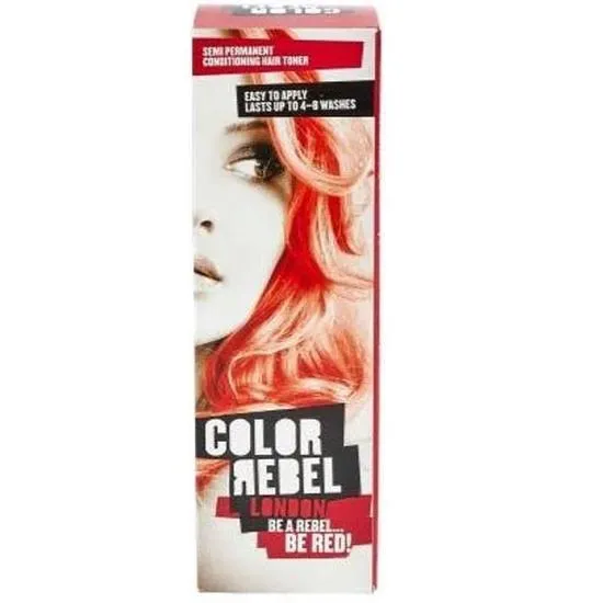 Color Rebel London Be Red Conditioning Hair Toner 100ml