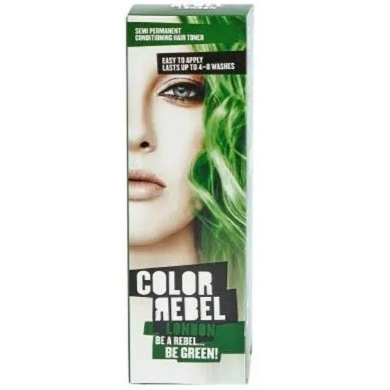 Color Rebel London Be Green Conditioning Hair Toner 100ml