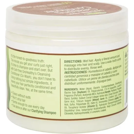 Sofn'Free Gro Healthy Nothing But Cleansing Conditioner 454 g