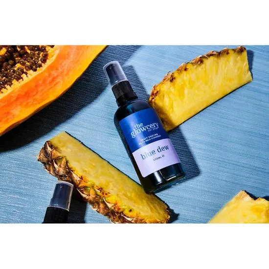 The Glowcery Blue Dew Fruit Enzyme Oil To Milk Cleanser