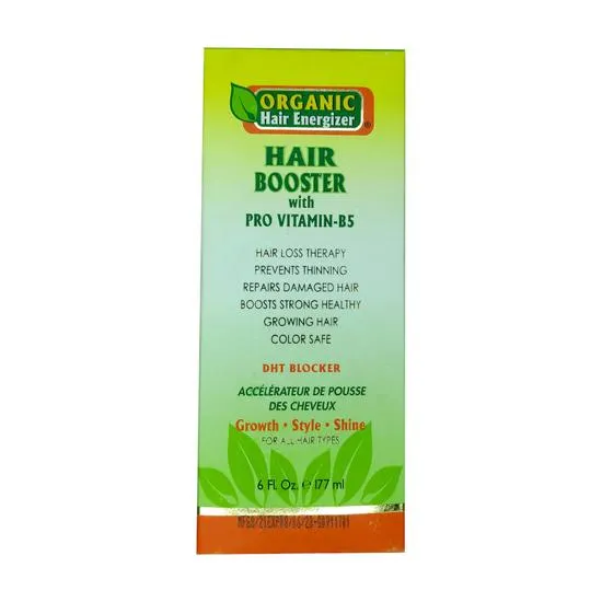Organic Hair Energizer Hair Growth Booster With Pro Vitamin 59ml