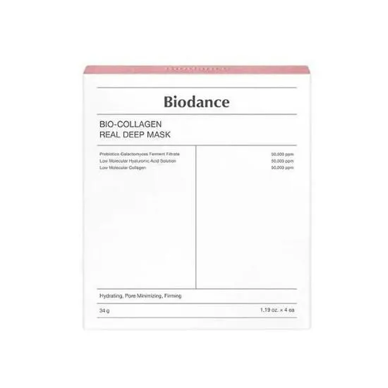 Biodance Bio-Collagen Real Deep Mask Pack 4 Masks