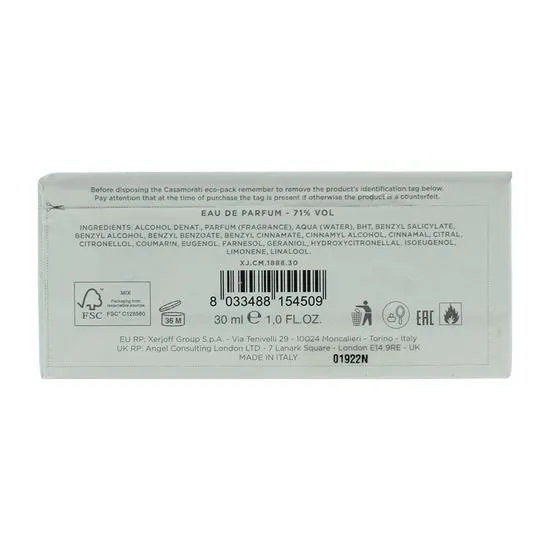 Xerjoff Casamorati 1888 Eau De Parfum 30ml