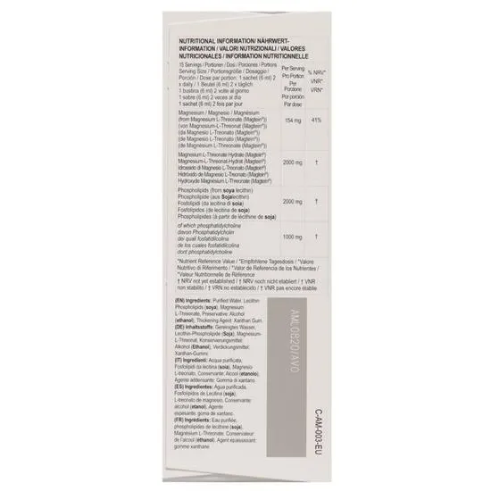 Altrient Liposomal Magnesium L-Threonate Sachets 30 Sachets