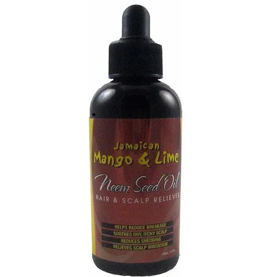 Jamaican Mango and Lime Neem Seed Oil Hair & Scalp Reliever 118ml