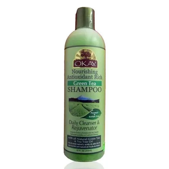 Okay Nourishing Antioxidant Rich Green Tea Shampoo 355ml