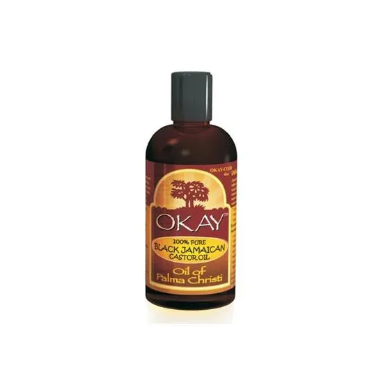 Okay 100 Percent Pure Black Jamaican Castor Oil 237ml