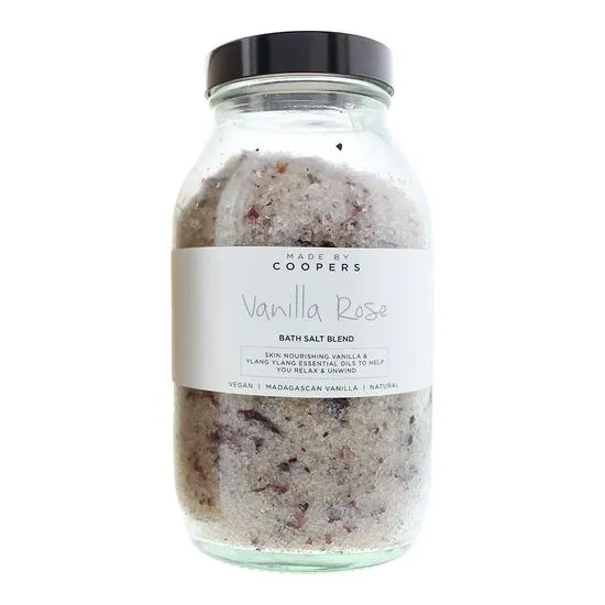 Made By Coopers Vanilla Rose Bath Salt 500g