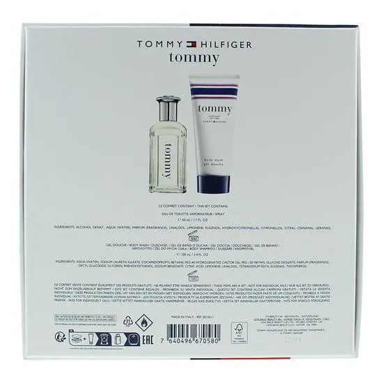 Tommy Hilfiger Tommy Eau De Toilette 50ml + Body Wash 100ml Gift Set For Men 50ml