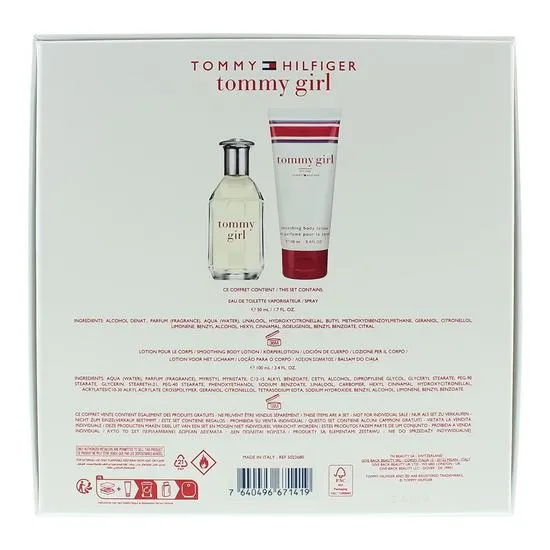 Tommy Hilfiger Tommy Girl Eau De Toilette 50ml + Body Lotion 100ml Gift Set 50ml