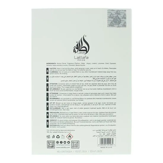 Lattafa Pride Art Of Arabia II Eau De Parfum 100ml