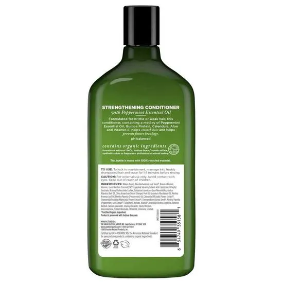 Avalon Organics Peppermint Strengthening Conditioner 312g