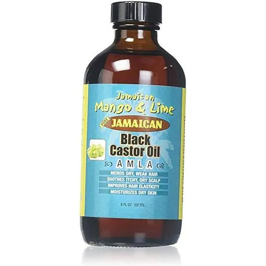 Jamaican Mango and Lime Black Castor Oil Amla 4oz