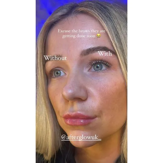 After Glow Lashes On The Glow