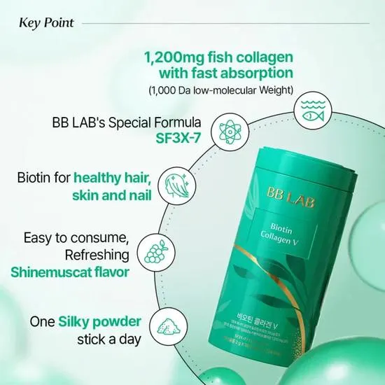 BB LAB Biotin Collagen V 1 Box (30 Days Supply)