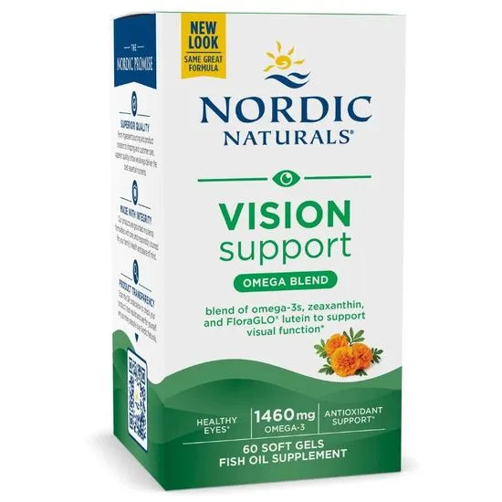 Nordic Naturals Omega Vision 1460mg Softgels 60 Softgels