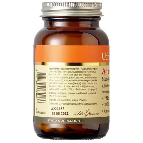 Udo's Choice Adult 50+ Blend Microbiotics 30 Vegicaps