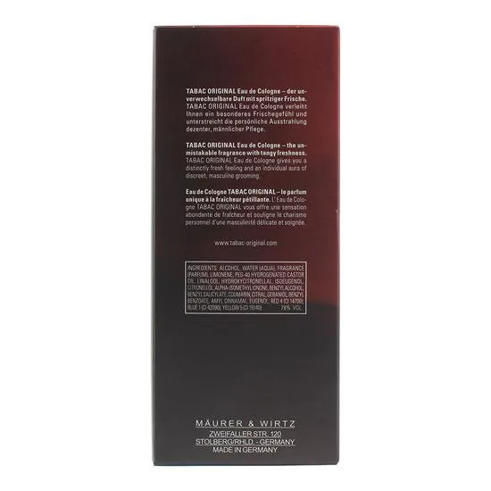 Tabac Original Eau De Cologne 100ml