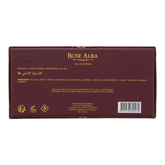 Alexandre.J Rose Alba Eau De Parfum 100ml