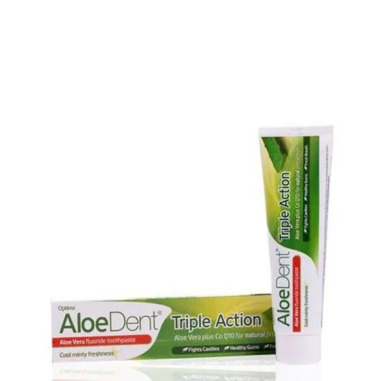 Aloe Dent Triple Action Fluoride Toothpaste 100ml