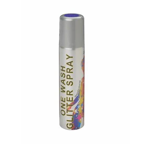 Stargazer Glitter Hairspray Blue