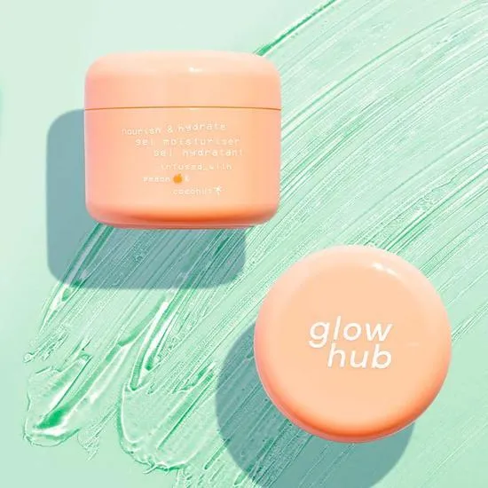 Glow Hub Nourish & Hydrate Gel Moisturiser 50g