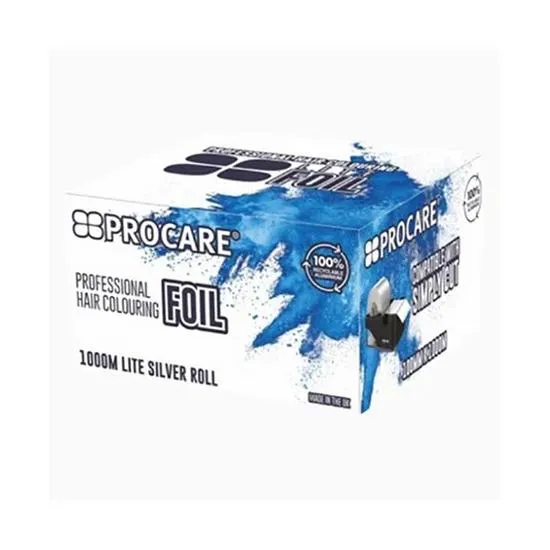 ProCare Hair Colouring Lite Foil Roll Silver 250m