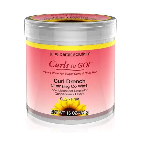 Jane Carter Solution Curls To Go Curl Drench Cleansing Co Wash 454g