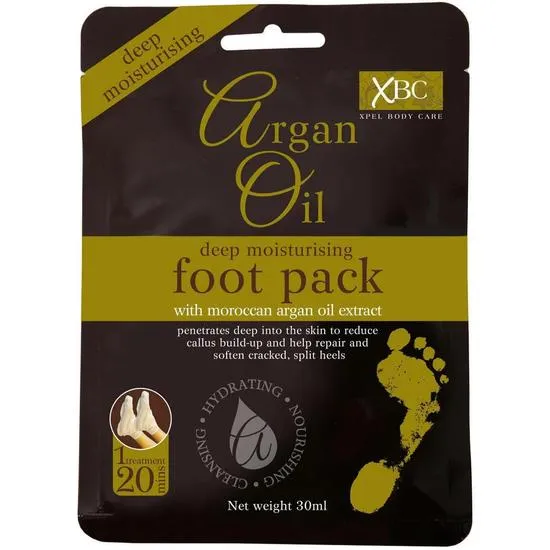 Xpel Body Care Argan Oil Deep Moisturising Foot Pack 30 ml