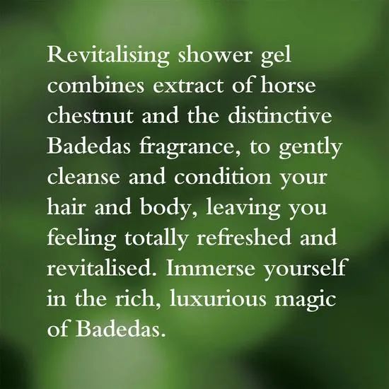 Badedas 3 In 1 Revitalising Shower Gel Shampoo & Conditioner 200ml