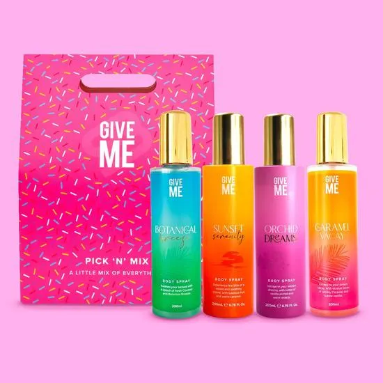 Give Me The Body Sprays Bundle 200ml