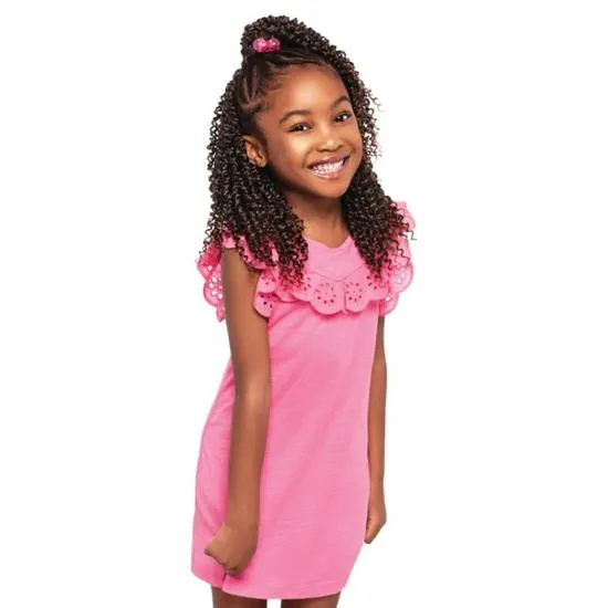 X Pression Synthetic Lil Looks Passion Bohemian Feed Twist Braid 10 Inch / 1B