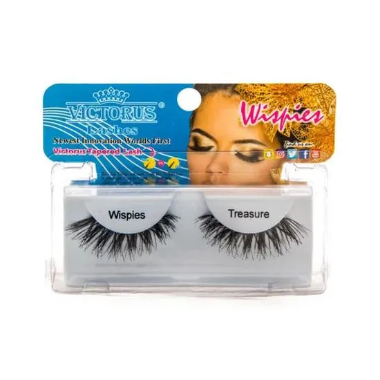 Victorus Wispies Treasure Black Lashes