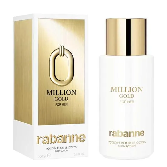 Paco Rabanne Million Gold For Her Body Lotion 200ml