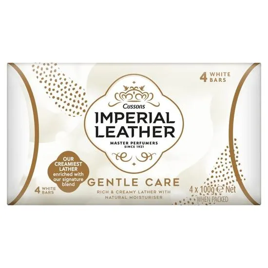 Imperial Leather Gentle Care Soap 4 x 100 g