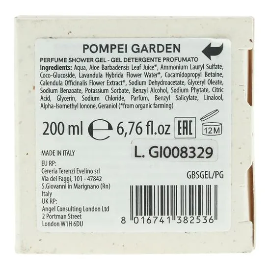 Giardino Benessere Pompei Garden Shower Gel 300ml