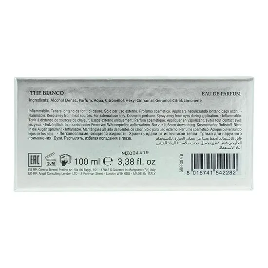 Giardino Benessere The Bianco Eau De Parfum 100ml