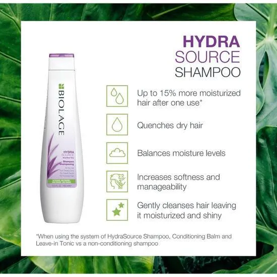 Biolage HydraSource Dry Hair Shampoo 250ml