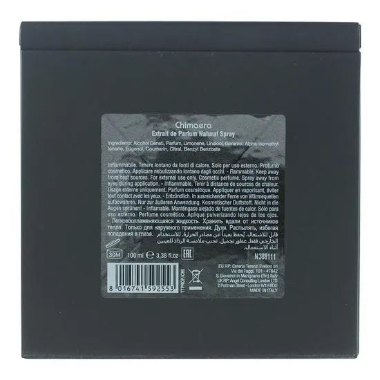 Tiziana Terenzi Chimaera Anniversary Collection Eau De Parfum 100ml