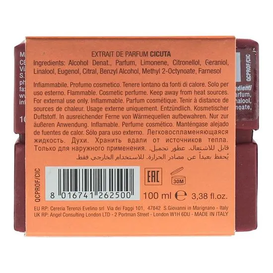 V Canto Cicuta Extrait De Parfum 100ml