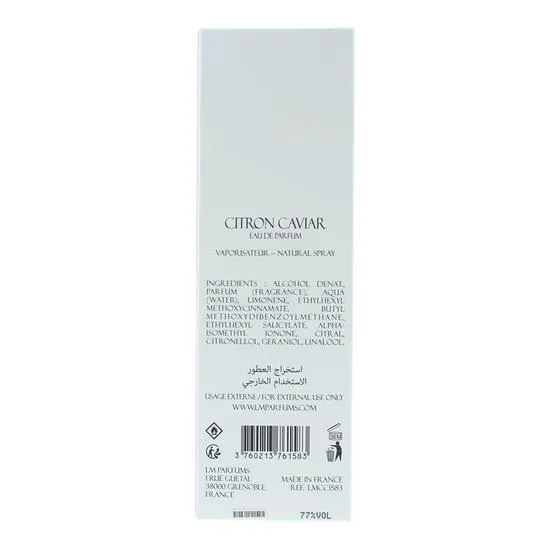 Laurent Mazzone Citron Caviar Eau De Parfum 15ml