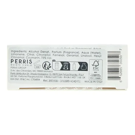 Perris Monte Carlo Bergamotto Di Calabria Eau De Parfum 100ml